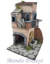 Casa con fuente de 20x20x32 cm