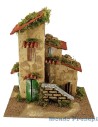 Casa con escalerita de 21x15x24 cm h.