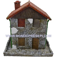 Deluxe resin house 28x21x30 cm 2
