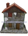 Casa de lujo en resina de 28x21x30 cm