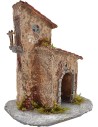 Casa in resina cm 15x12x18 h. Mondo Presepi