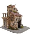 Casa in resina cm 22x21x24 h. Mondo Presepi