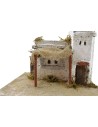 Casa de resina con toldo de 22x18x14 cm h.