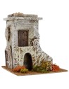 Casa de estilo clásico con tienda efecto piedra de 24x24x26,5