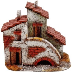 House in cork with stairs cm 14x8, 5x12 h. 2