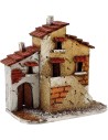 Casa de corcho con escalera de 16x9x16 cm de altura, Mondo Presepi