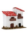 Casale con tetto rosso per presepe cm 13x8x11 h Mondo Presepi