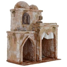 Casa palestina con tienda y templo cm 2