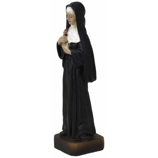 Santa Rita da Cascia 12 cm statua in resina Mondo Presepi