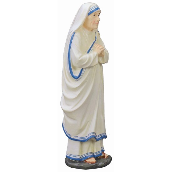 Madre Teresa cm 18 statua in resina