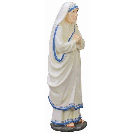Madre Teresa cm 18 statua in resina Mondo Presepi