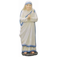 Madre Teresa cm 18 statua in resina Mondo Presepi
