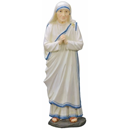 Madre Teresa cm 27,5 statua in resina