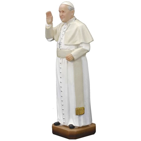 Papa Francisco 20 cm estatua de resina Mondo Presepi