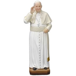 Papa Francisco estatua de resina de 20 cm