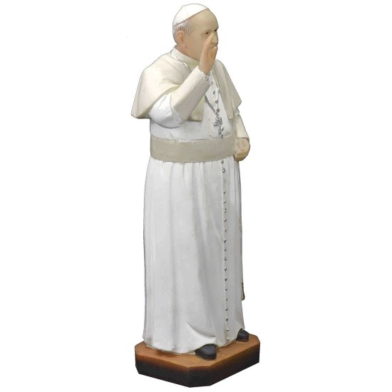 Papa Francisco figura de 30 cm en resina Mundo Pesebre.