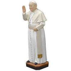 Papa Francesco cm 30 statua in resina Mondo Presepi 2