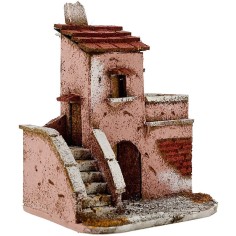 Casa para belén de 13x10x16 cm de altura. Mondo Presepi 2