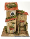 Casa presepe con ripostiglio cm 21x15x25 h. 