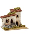 Rustic home for presepe cm 16x15x12, 5 h.
