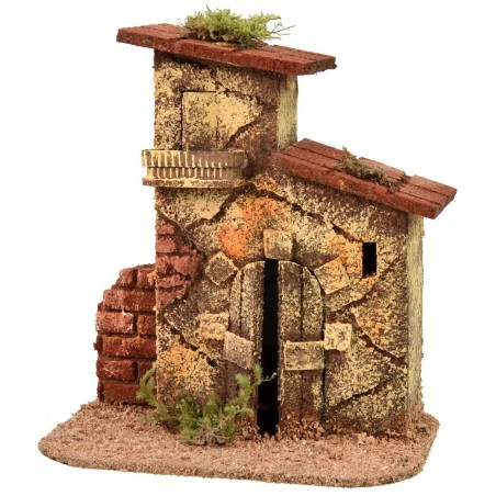 Casa unifamiliar distribuida en dos plantas 14x10,5x15,5 h Mondo Presepi