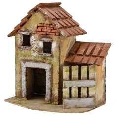 Caserío con establo 24x14x25h Mundo Belenes 2