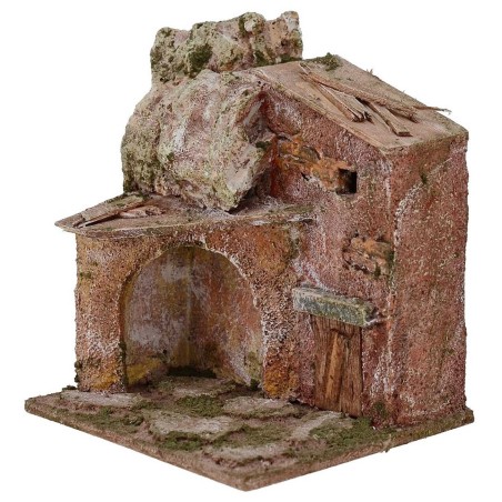 Cascina di montagna cm 10x9x12 h Mondo Presepi