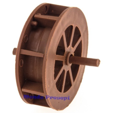 Ruota per mulino ad acqua cm 5 Mondo Presepi