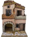 Case con balcone cm 30x25x40 h. Mondo Presepi