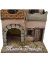 Case con balcone cm 30x25x40 h. Mondo Presepi