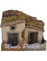 Casas con balcón de 30x25x40 cm de altura. Mondo Presepi