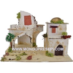 Caseggiato Arabo 33x18x24 cm Mondo Presepi