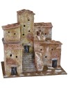 Casas en la distancia con escalera cm 22x15x21 h
