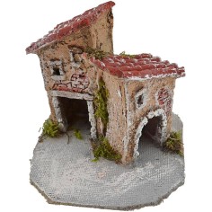 Case in resina cm 12,5x12,5x10 h. Mondo Presepi 2