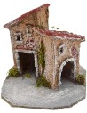 Resin houses cm 12,5x12,5x10 h.