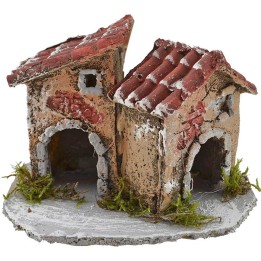 Caja de resina de 12x8x8 cm de altura.
