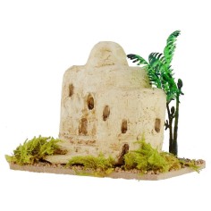 Palestinian homes with palm cm 9,5x7x8, 5 h 2