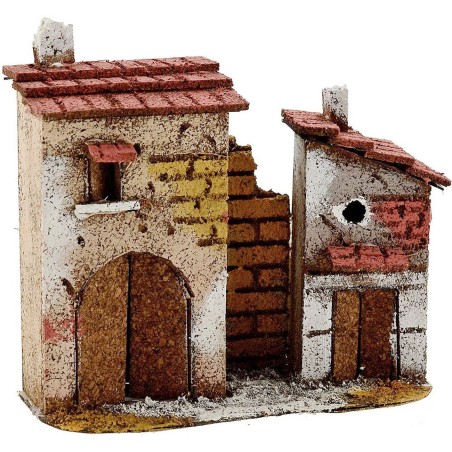 Houses for presepe cm 16x6x14 h.