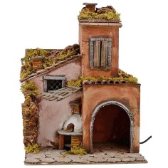 700 style houses with working oven cm 30x25x40 h. 2