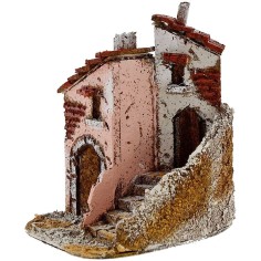 Casks with staircase cm 11,5x14, 5x15 h. 2