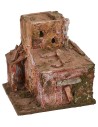 Casita de montaña de 10x9x10 cm de altura para belén.