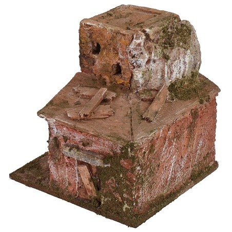 Mountain cottage cm 10x9x10 h. for crib