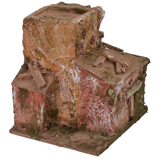 Mountain cottage cm 10x9x10 h. for crib