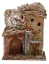 Casita de montaña de 10x9x13 cm de altura para belén.