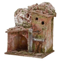 Casita de montaña de 10x9x13 cm de altura para belén. 2