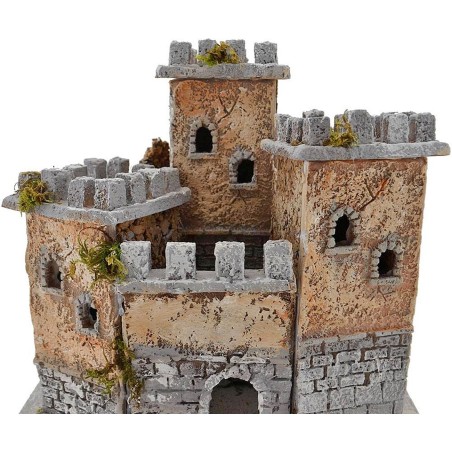 Castillo de resina de 27x22x24 cm h. Mundo Pesebres