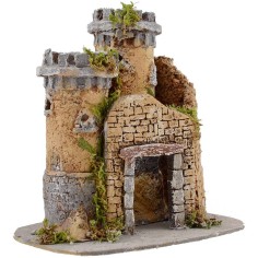 Castillo para belén cm 20x17x20 h. Mondo Presepi 2
