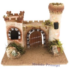 Castello presepe cm 29x14x24 Mondo Presepi