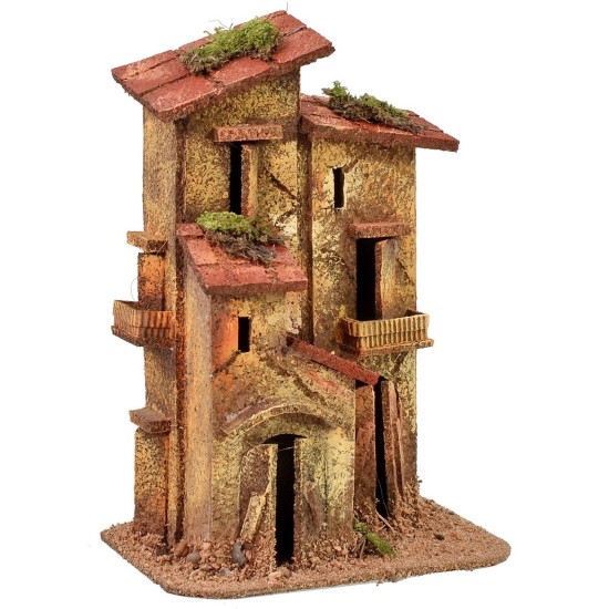 Complejo de casas 14x10,5x21 h Mundo Pesebres