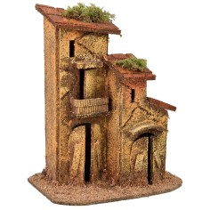 Complex of two houses 14x10.5x18 h 2